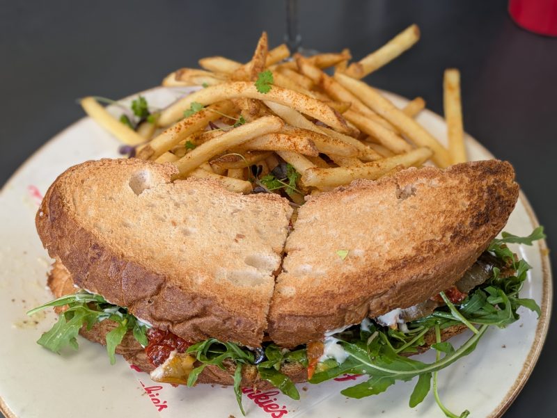 Terrey Hills Flower Power Frankie's Food Factory Gluten free sandwich