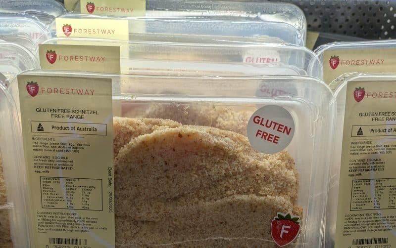 Forest Way Fresh - Gluten Free Chicken Schinitzel